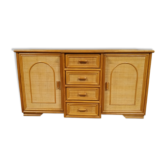 Rattan buffet
