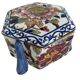 Large candy box, Gien, early 20th century, peony decoration, floral decoration