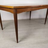 Scandinavian extendable table teak