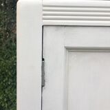 Armoire parisienne 2 portes blanc