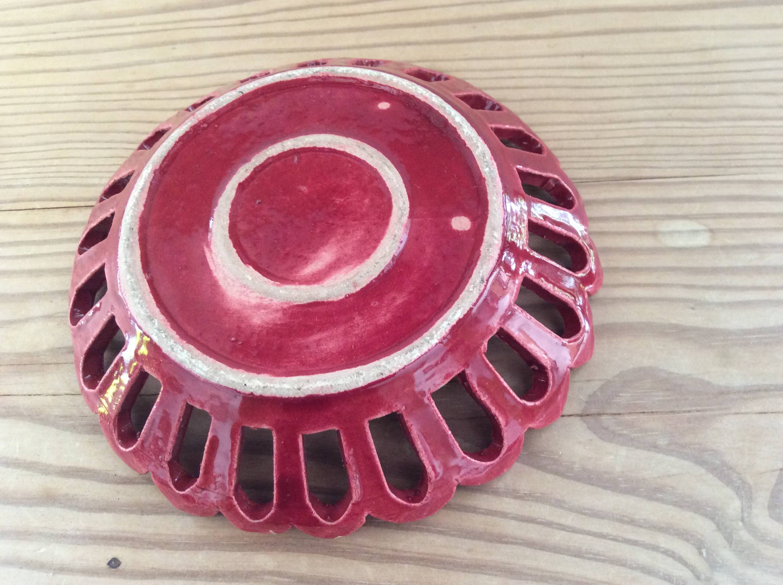 Ceramic plate
