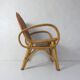 Fauteuil en rotin pour enfant