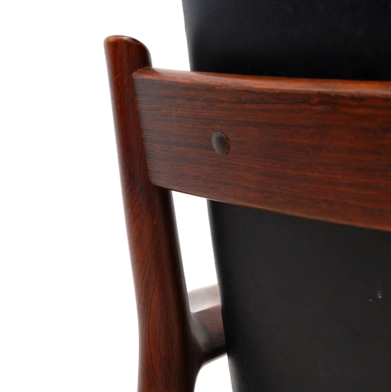 Fauteuil Arne Vodder modèle 431 en palissandre pour Sibast Mobler
