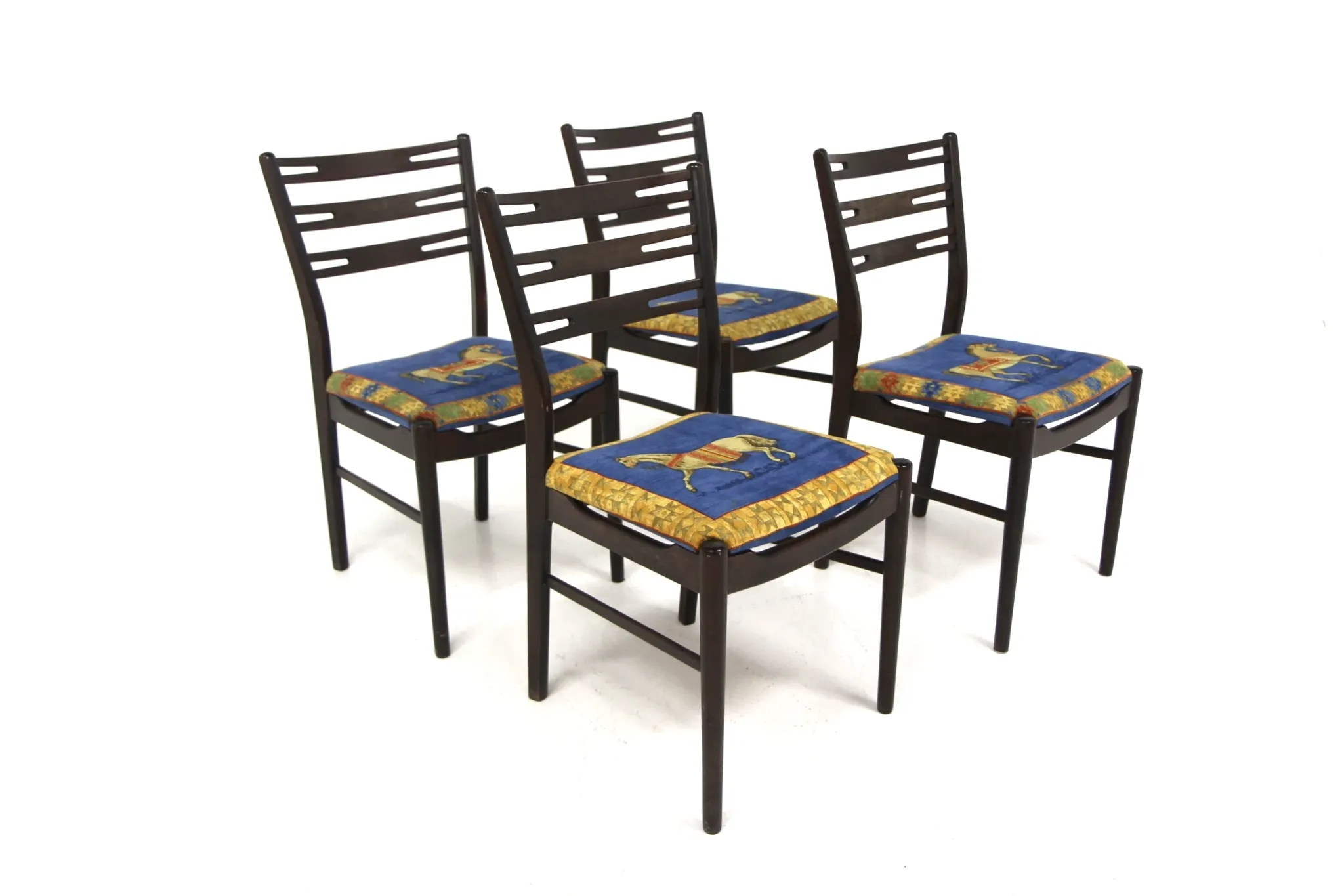Set of 4 Scandinavian chairs "Jonas", Möbel-IKEA, Sweden, 1960