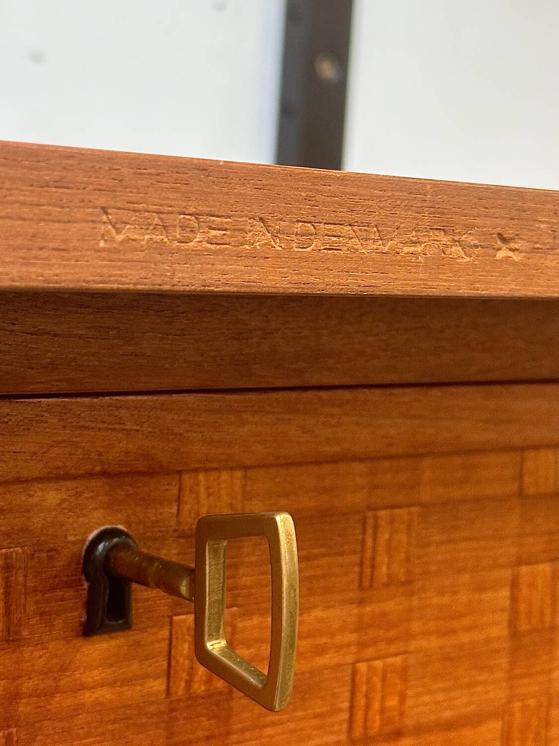 Unité murale modulaire scandinave en teck par Poul Cadovius pour Royal System, Danemark Années 1960