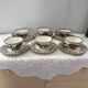 Coffee or tea service 6 cups and saucers