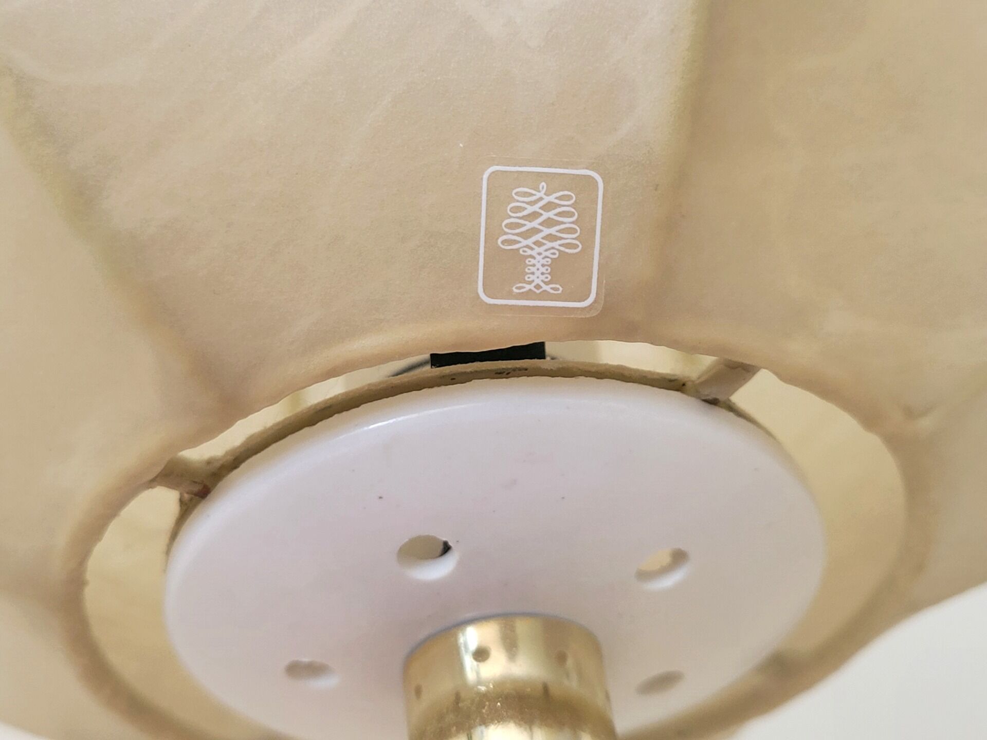Set of 2 Goldkant Cocoon table lamps