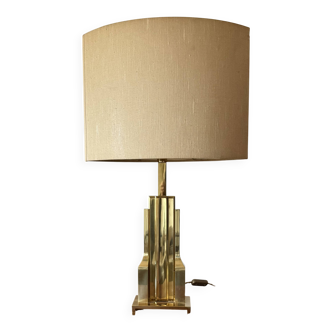 Luciano Frigerio, Hollywood Regency mod. Tartaro table lamp base, Italy 197