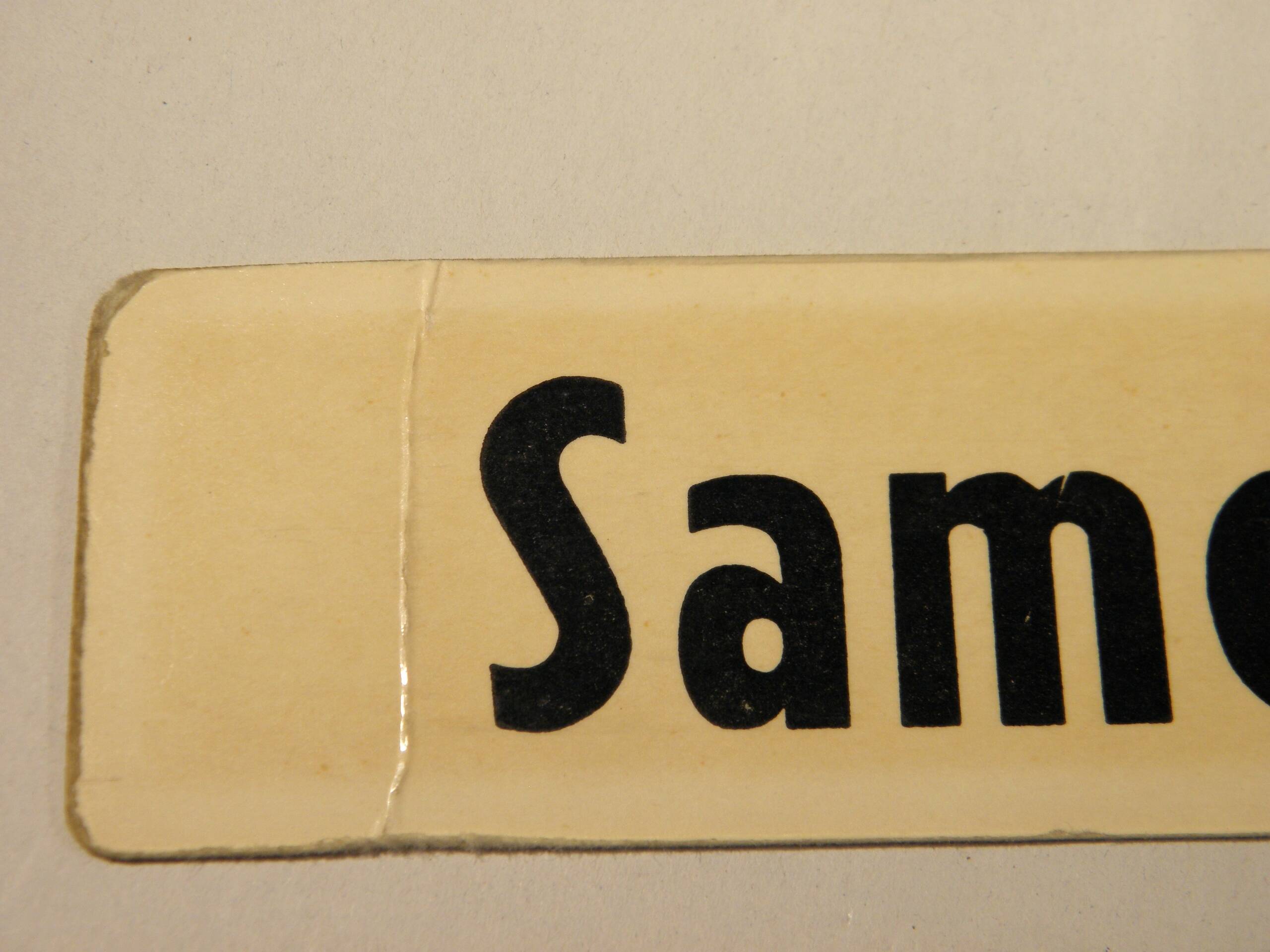 Perpetual calendar 60s