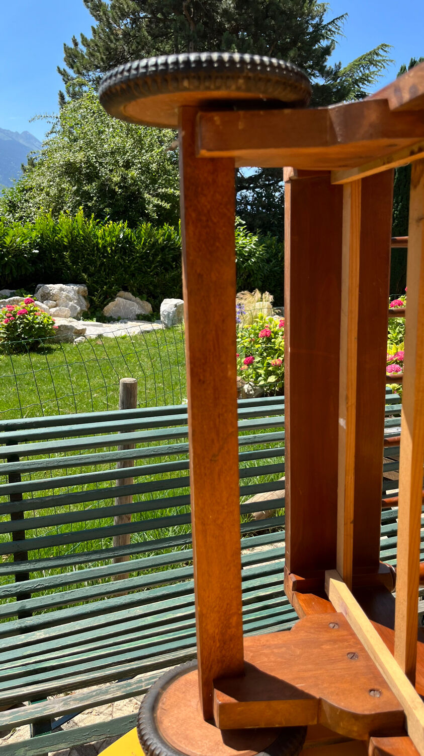 Vintage walnut children's bed