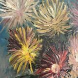 Painting on canvas bouquet, oil on canvas