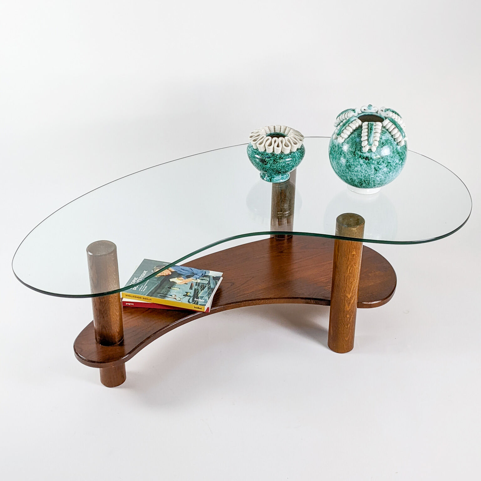 Free-form coffee table, French design, 1960