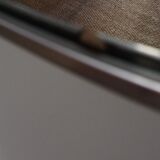 Barber round XXL mirror years 70 - 81x81cm