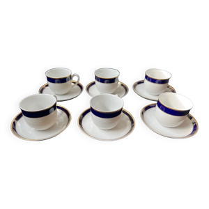 tasses et sous tasses - porcelaine