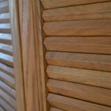 Screen in solid oak
