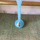 Soliflore en opaline bleu