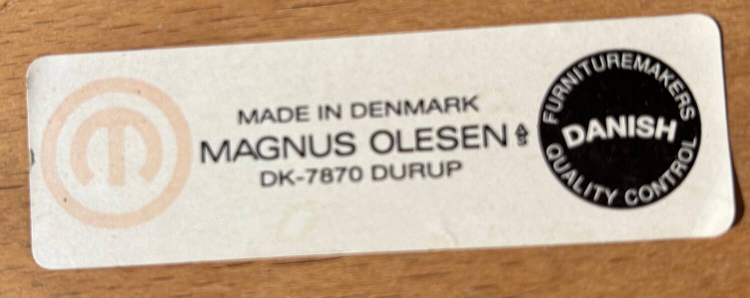 Set of two chairs Magnus Okesen Denmark
