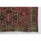 1970s Vintage Turkish Oushak Handmade Wool Cotton Pink Runner Rug 76x365