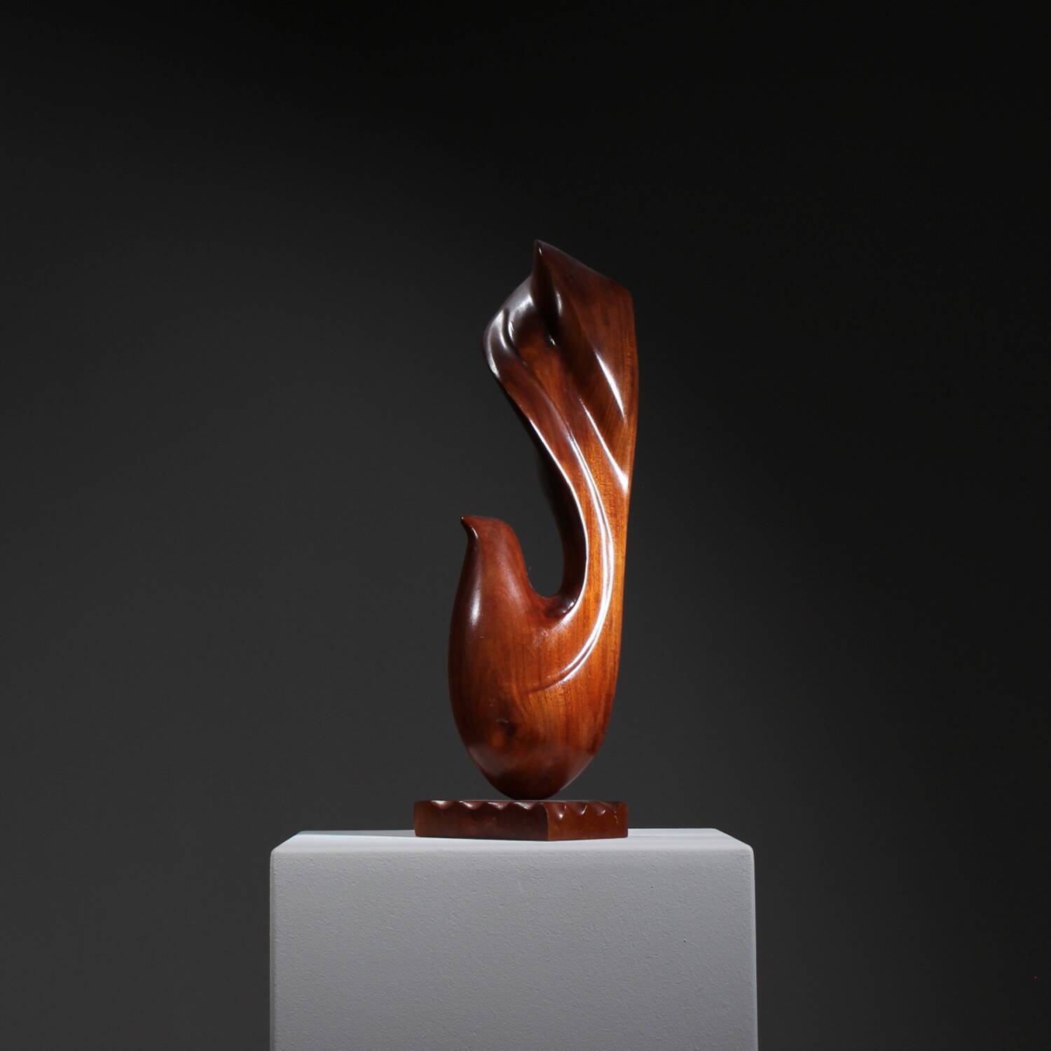 Abstract Wooden Sculpture | Germany 1980s