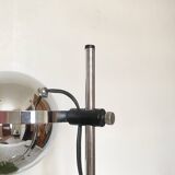 Goffredo reggiani style chrome eyeball desk lamp - space age 1960's