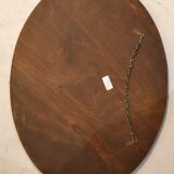 Beveled mirror oval 50 61 x 46 cm