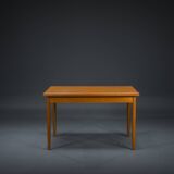 Vintage extendable teak dining table, Denmark, 1960s