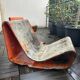 Fauteuils loop chair en ciment de Willy Guhl