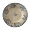 Assiette creuse en porcelaine opaque de Gien Terre de fer modèle Mariette Diam 23,5 cm