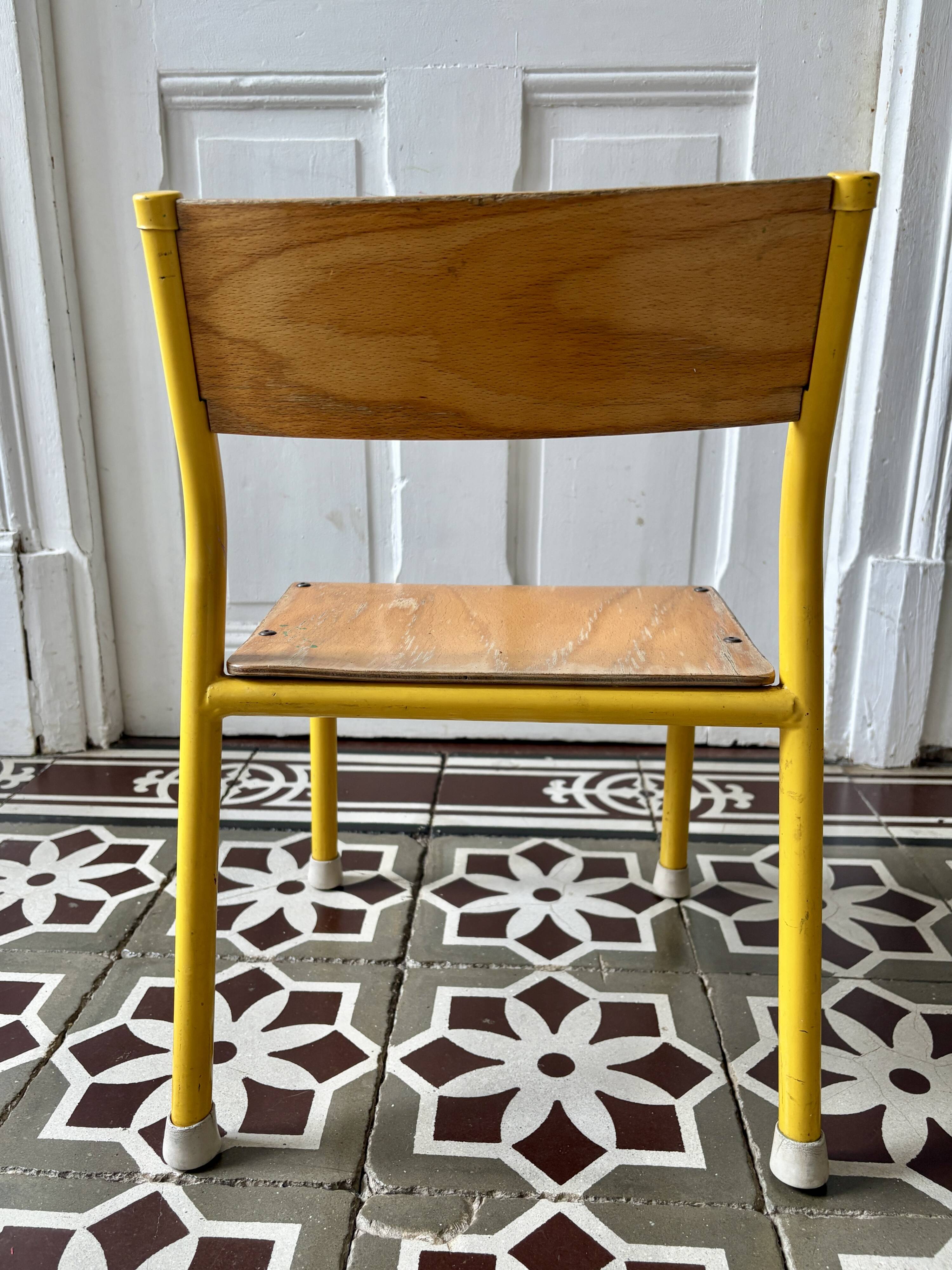 Old school chair for children