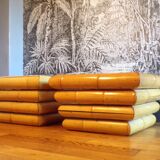 Pair of Italian bamboo planters 1950