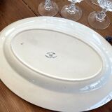 Oval flat Iron Earth