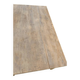 Raw wood coffee table