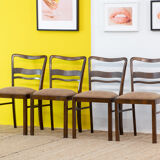 Set of 4 vintage Scandinavian chairs – 45 cm