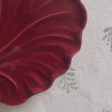 Vintage burgundy trivet