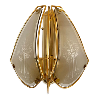 Vintage 80s wall light