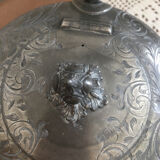 English teapot nineteenth century pewter