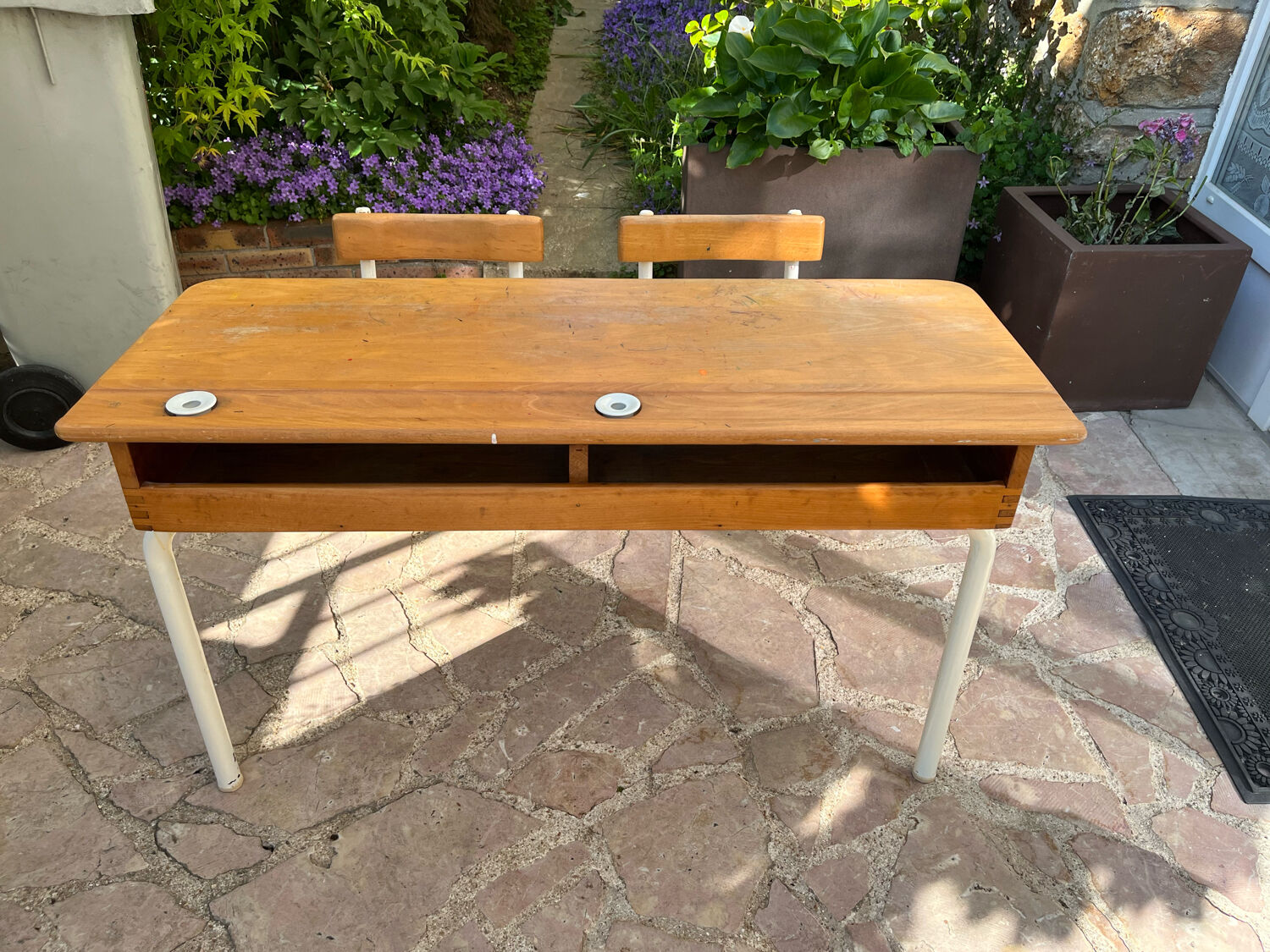 School desk 2 places