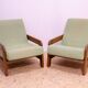 Fauteuils vintage de style scandinave, années 1980, set de 2