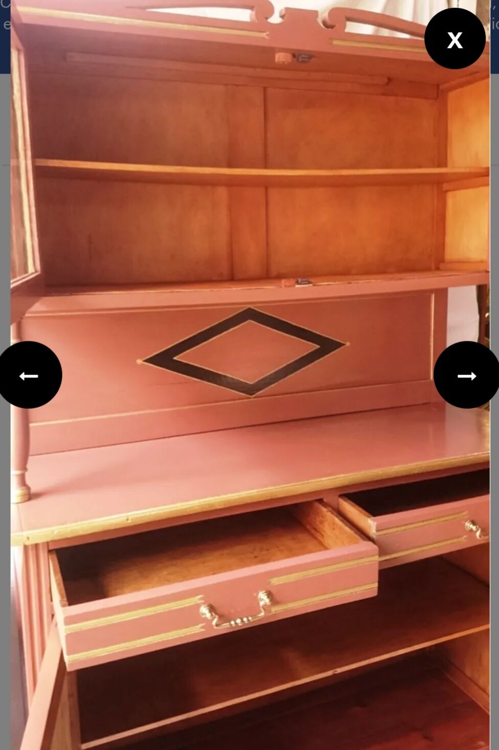 Buffet vintage customisé