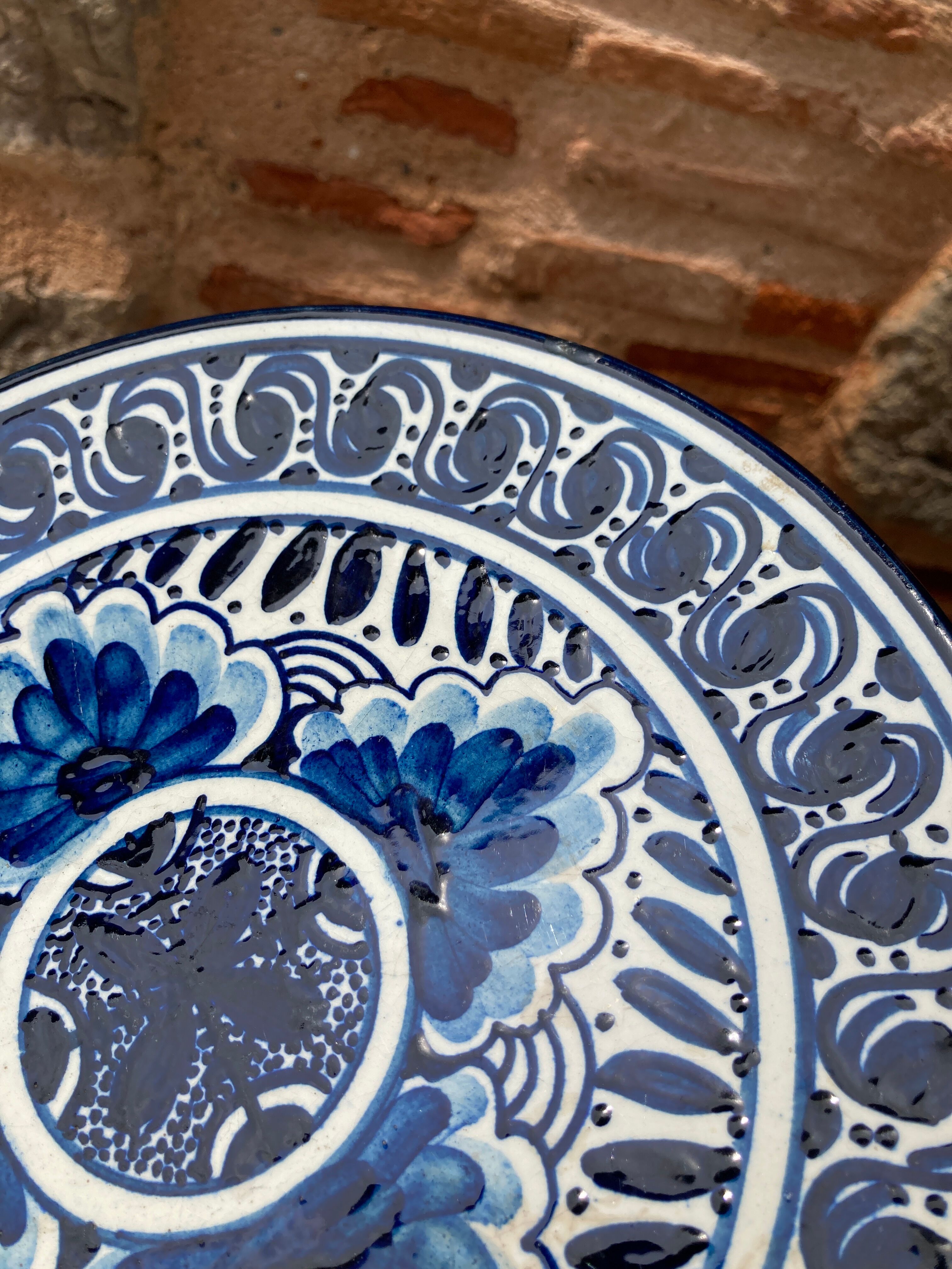Assiette décorative espagnole