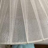 Sky blue opaline bedside lamp