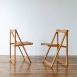 Two folding chairs circa 1970