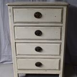 Skated wooden chiffonnier