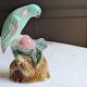 Vintage Barbotine figurine