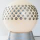 Exceptional plexiglas & plaster ball lamp house arlus 1970 space age 7