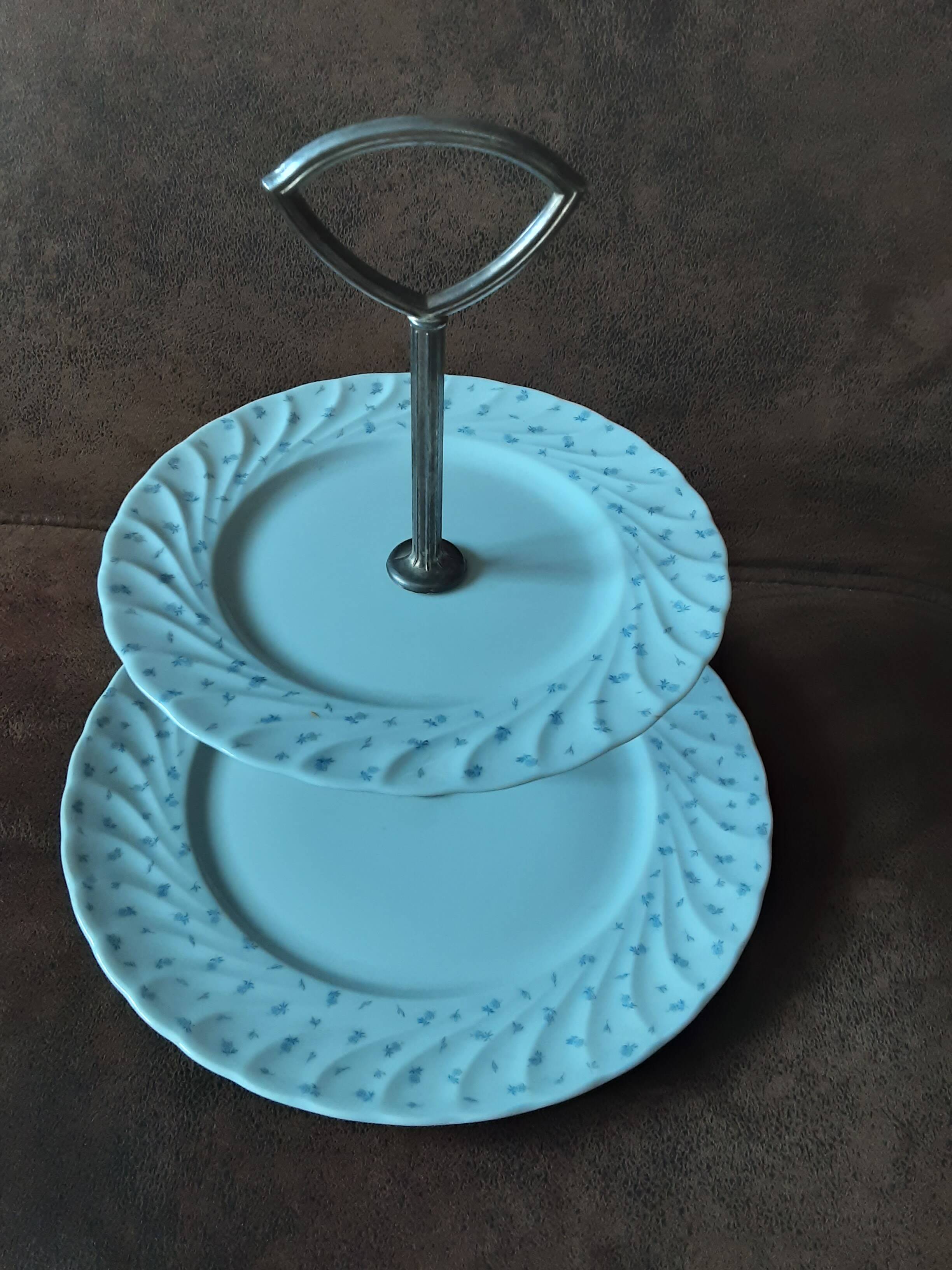 Philippe Deshoulieres Porcelain Tiered Dish