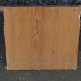 Painted wood pediment 1900