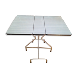 Vintage shapeica folding table and chrome feet 60/70