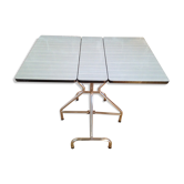 Vintage shapeica folding table and chrome feet 60/70