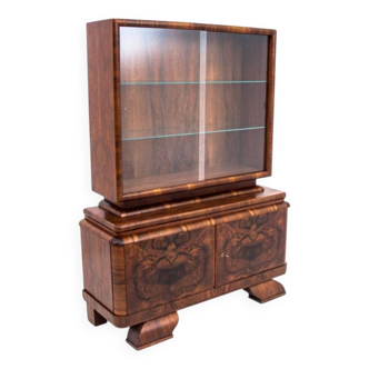 Art Deco display case, Poland, 1940s.